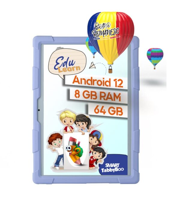 Tablete copii SMART TabbyBoo EduLearn mov 8 GB RAM 64 GB