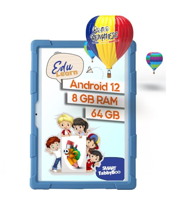 Tablete copii SMART TabbyBoo EduLearn navy 8 GB RAM 64 GB