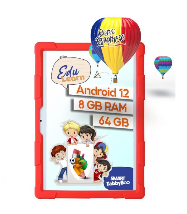 Tablete copii SMART TabbyBoo EduLearn rosu 8 GB RAM 64 GB