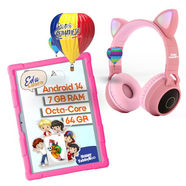 Set SMART TabbyBoo EduLearn cu casti audio 2025 RO