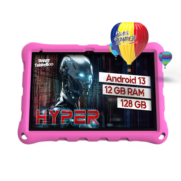 Tablete copii SMART TabbyBoo Hyper roz 12 GB