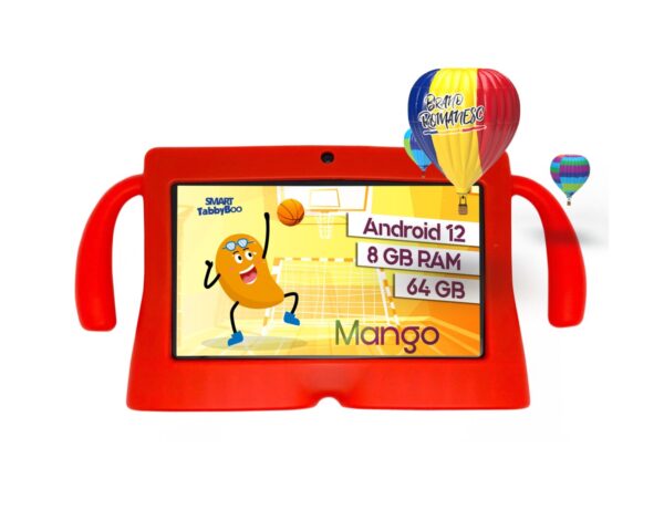 Tablete copii SMART TabbyBoo Mango rosu 8 GB RAM 64 GB