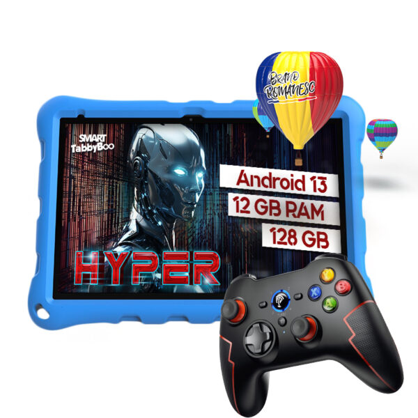 Tablete copii SMART TabbyBoo Hyper albastru 12 GB cu controler