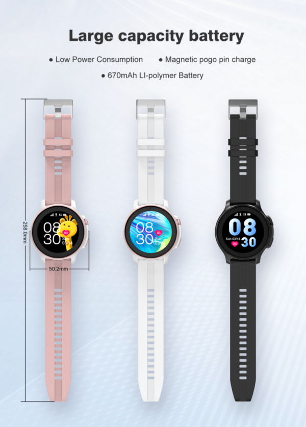 Ceas smartwatch GPS copii SMART TabbyBoo 4G Elite 09 2