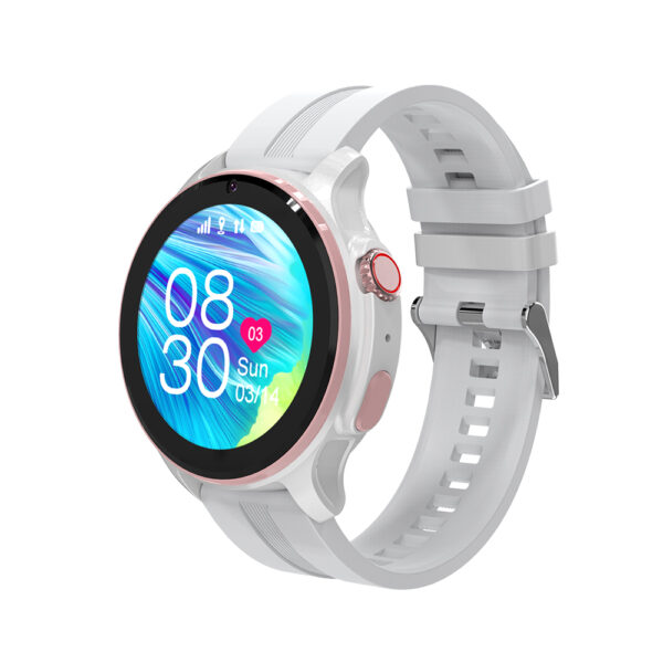 Ceas smartwatch GPS copii SMART TabbyBoo 4G Elite white