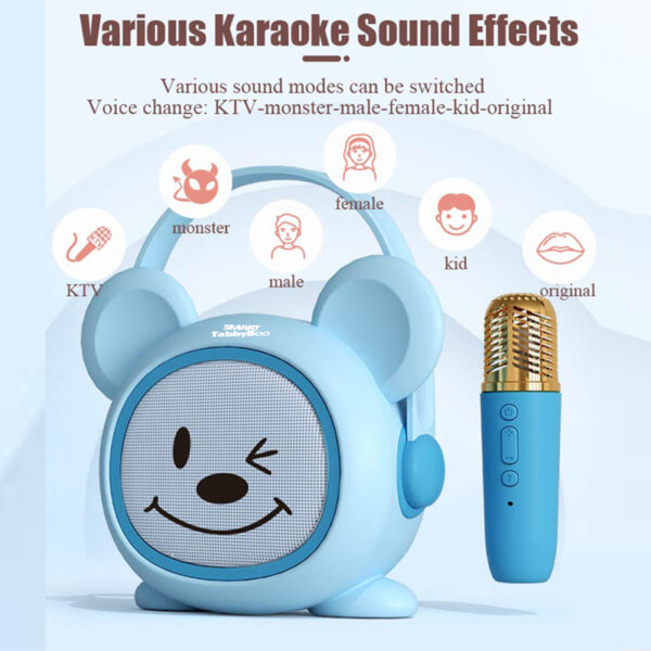 Microfon Karaoke SMART TabbyBoo Moly poza 2