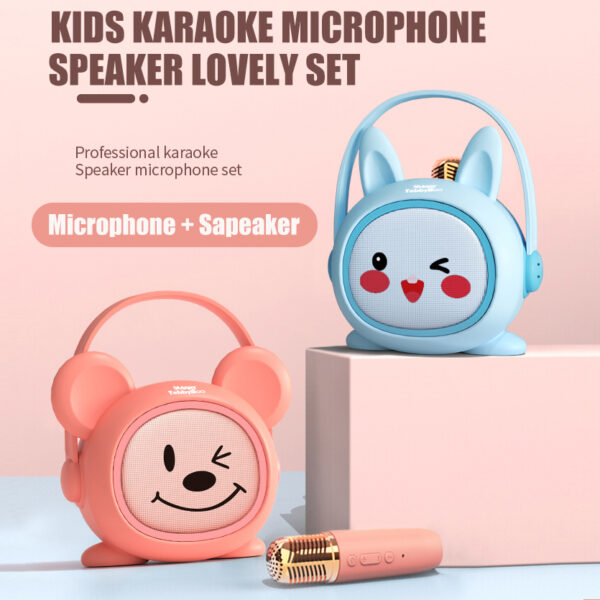 Microfon Karaoke SMART TabbyBoo Poly poza 2