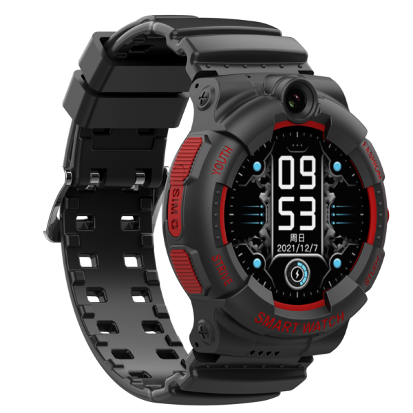 Ceas smartwatch GPS copii SMART TabbyBoo 4G Dynamic negru1