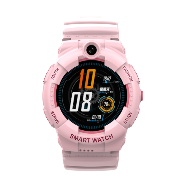 Ceas smartwatch GPS copii SMART TabbyBoo 4G Dynamic roz10