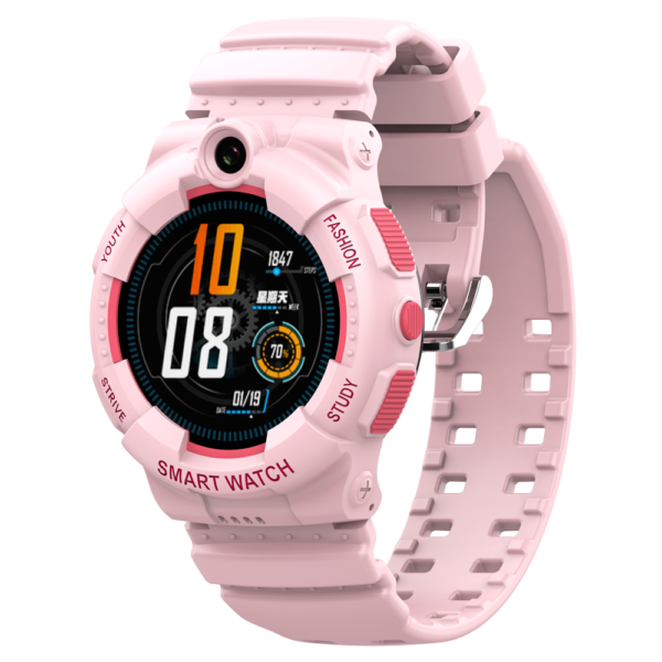 Ceas smartwatch GPS copii SMART TabbyBoo 4G Dynamic roz6