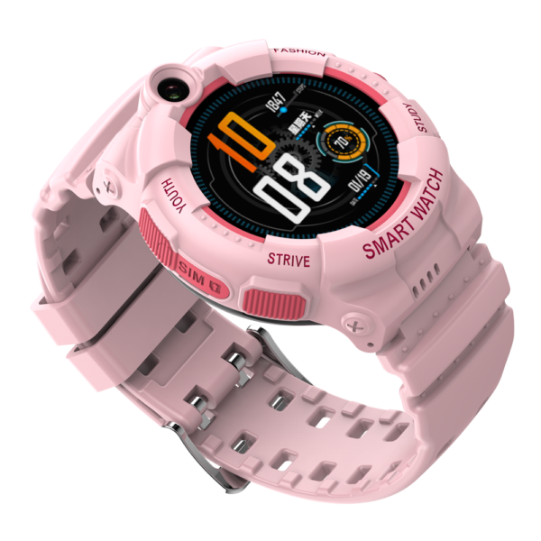 Ceas smartwatch GPS copii SMART TabbyBoo 4G Dynamic roz8